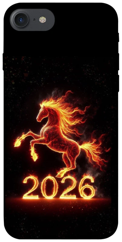 Чехол на Apple iPhone 7 / 8 (4.7") Red Fire Horse ver.1 фото 1 из 1