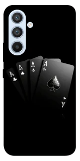 Чехол на Samsung Galaxy A54 5G Black Cards фото 1 из 1