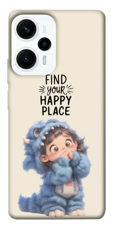 Чохол на Xiaomi Poco F5 / Note 12 Turbo Happy Place фото 1 з 1