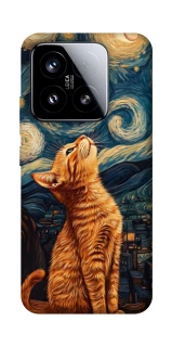 Чехол на Xiaomi 15 van gogh cat фото 1 из 1