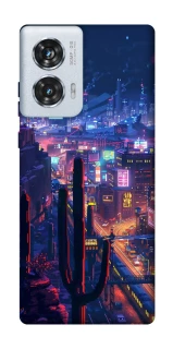 Чехол на Motorola Edge 50 Fusion Night city фото 1 из 1