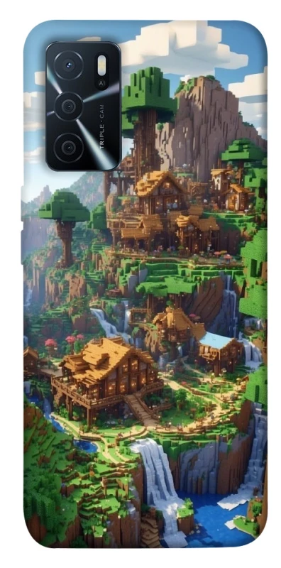 Чохол на Oppo A16s / A16 Minecraft universe фото 1 з 1