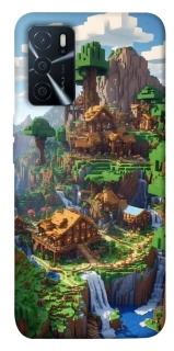 Чехол на Oppo A16s / A16 Minecraft universe фото 1 из 1