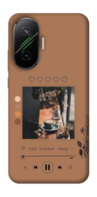 Чохол на Xiaomi Poco F7 Coffee player фото 1 з 1