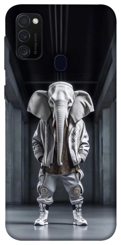 Чехол на Samsung Galaxy M30s / M21 Слон v2 фото 1 из 1