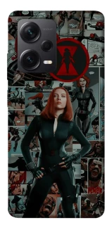 Чехол на Xiaomi Redmi Note 12 Pro 5G Black Widow фото 1 из 1