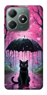 Чохол на Realme C61 Black cat фото 1 з 1