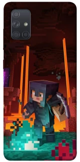 Чохол на Samsung Galaxy A71 Minecraft game adventure фото 1 з 1