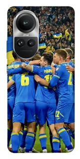 Чехол на Oppo Reno 10 Сборная Украины v3 фото 1 из 1