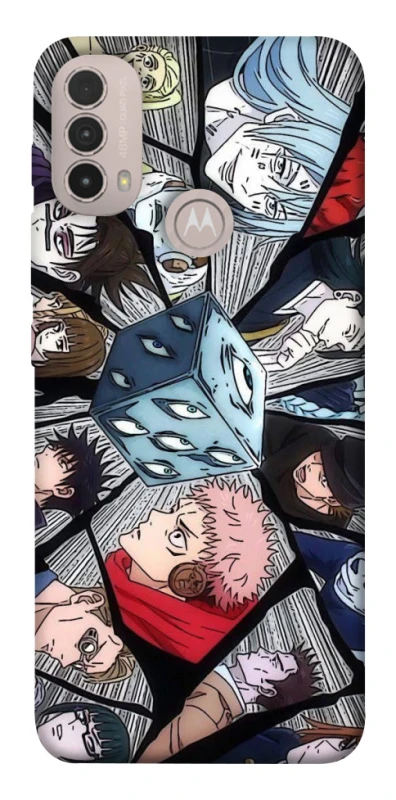 Чохол на Motorola Moto E40 jujutsu kaisen v4 фото 1 з 1