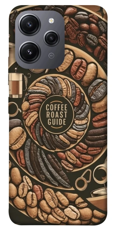 Чохол на Xiaomi Redmi 12 Coffee roast guide фото 1 з 1