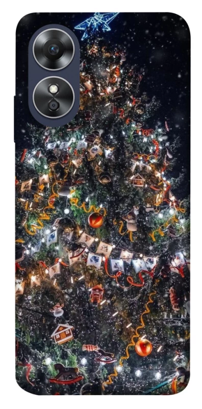Чехол на Oppo A17 Новогодний v28 фото 1 из 1
