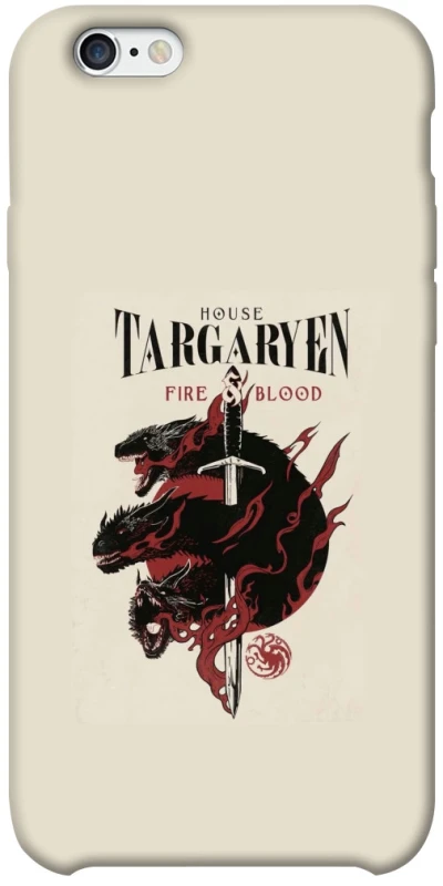 Чехол на Apple iPhone 6/6s plus (5.5") House of the Dragon ver.4 фото 1 из 1