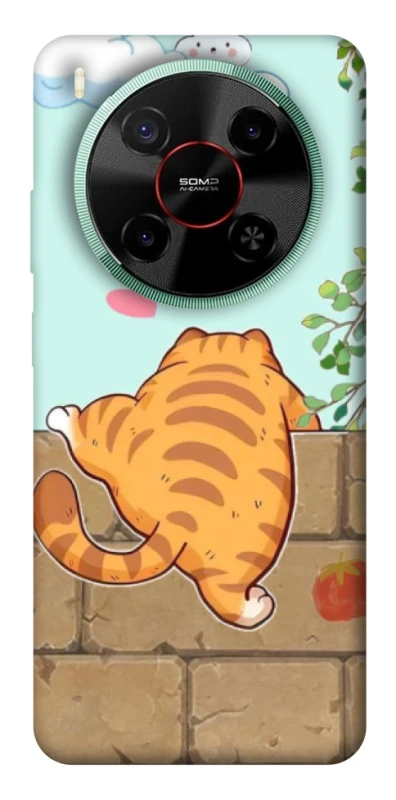 Чохол на ZTE Nubia V70 Max Cat the meow фото 1 з 1