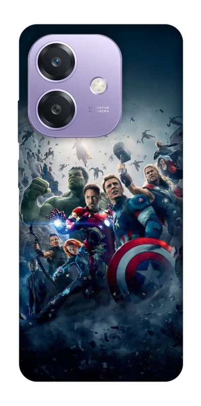 Чехол на Oppo A3 4G Marvel heroes фото 1 из 1
