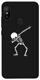 Чехол на Xiaomi Mi A2 Lite / Xiaomi Redmi 6 Pro Halloween skeleton фото 1 из 1