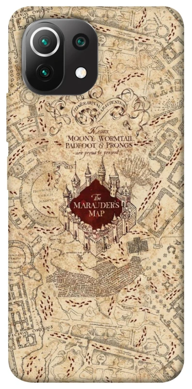 Чохол на Xiaomi Mi 11 Lite Harry Potter Marauder's Map фото 1 з 1