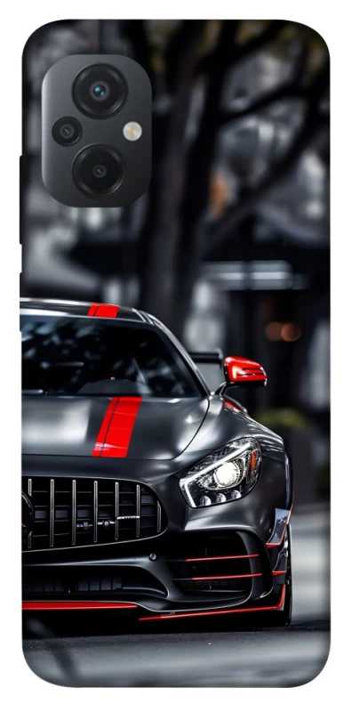 Чохол на Xiaomi Poco M5 Black Mercedes фото 1 з 1