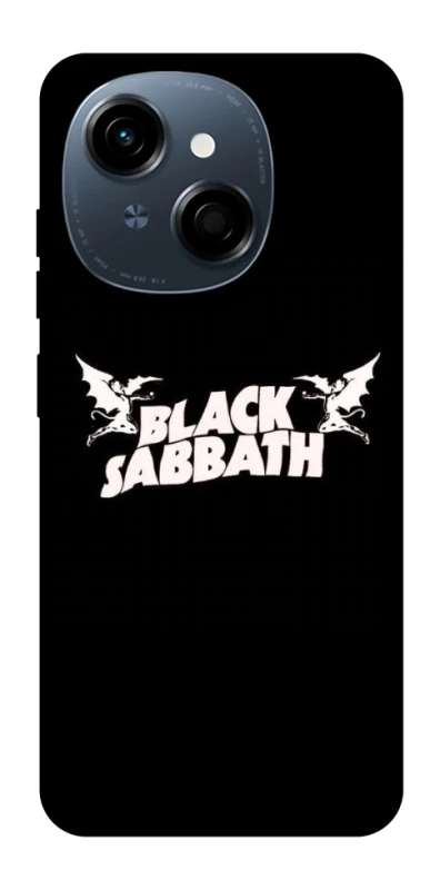 Чохол на TECNO Spark Go 1 Black Sabbath logo ver.2 фото 1 з 1