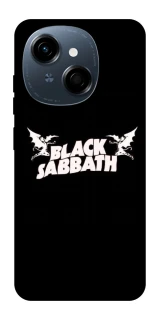 Чохол на TECNO Spark Go 1 Black Sabbath logo ver.2 фото 1 Чохол на TECNO Spark Go 1 Black Sabbath logo ver.2 фото 1 з 1