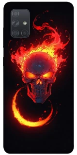 Чохол на Samsung Galaxy A71 Blood Skull фото 1 з 1