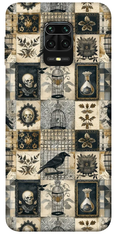 Чехол на Xiaomi Redmi Note 9s / Note 9 Pro / Note 9 Pro Max Halloween aesthetics ver.2 фото 1 из 1