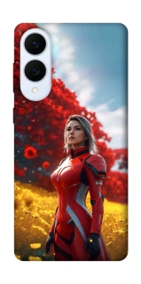 Чехол на Samsung Galaxy S25 Edge Cyber space girl ver.5 фото 1 из 1