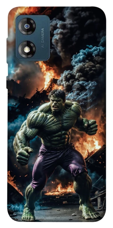 Чохол на Motorola Moto E13 Hulk v2 фото 1 з 1