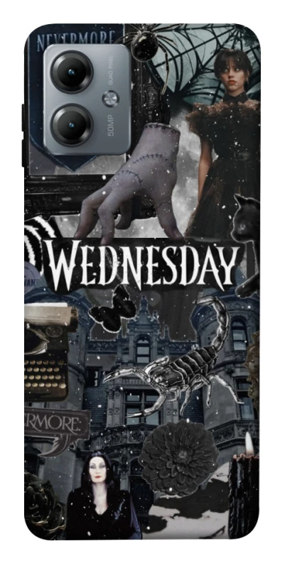 Чохол на Motorola Moto G14 Wednesday Collage ver.2 фото 1 з 1