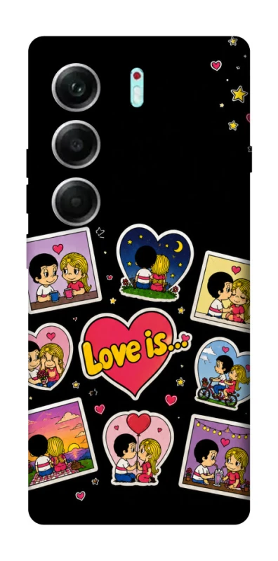 Чохол на Tecno Camon 40 Pro 5G Love is ver.2 фото 1 з 1