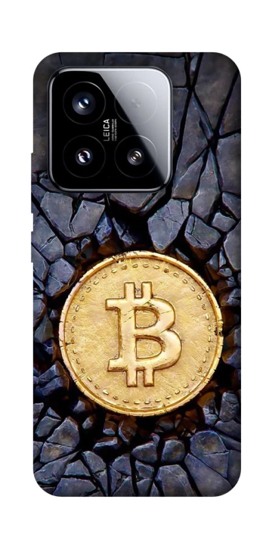 Чохол на Xiaomi 15 Bitcoin cracks фото 1 з 1