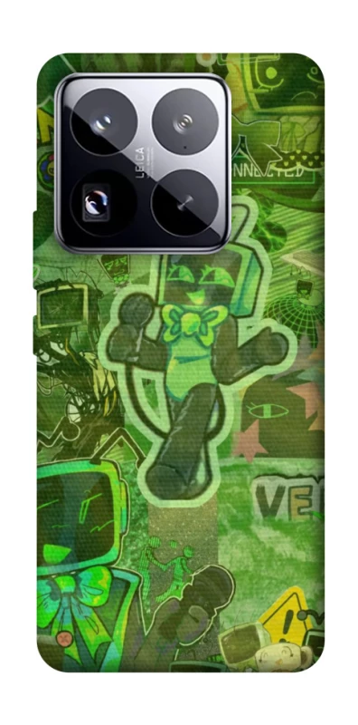 Чохол на Xiaomi 15 Pro Dandysworld tv green theme фото 1 з 1