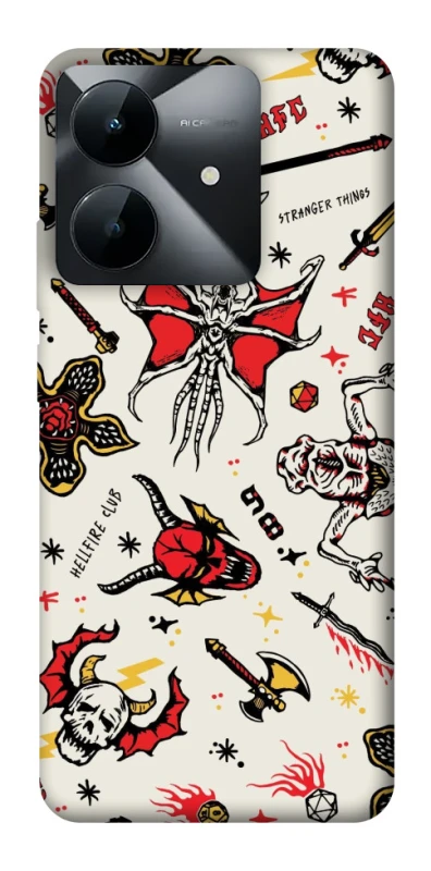 Чохол на Realme Note 60x Stranger Things ver.2 фото 1 з 1