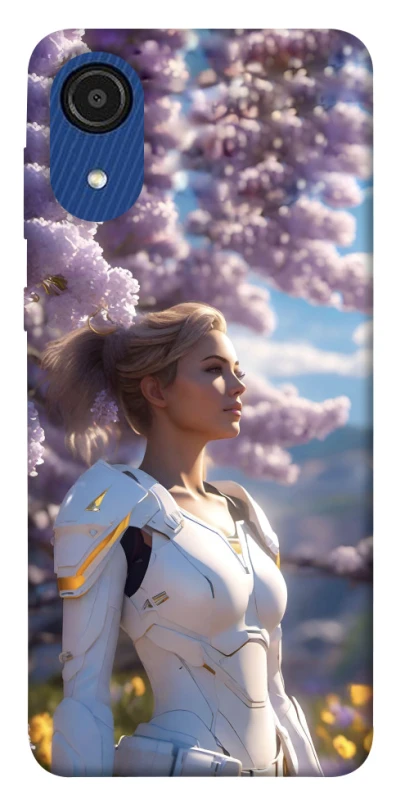 Чохол на Samsung Galaxy A03 Core Cyber space girl ver.1 фото 1 з 1