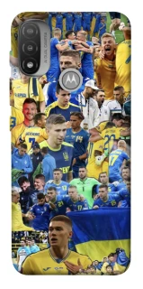 Чехол на Motorola Moto E20 UA-Football ver.6 фото 1 из 1