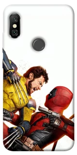 Чехол на Xiaomi Redmi Note 6 Pro Deadpool and Wolverine фото 1 из 1