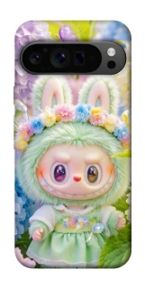 Чехол на Google Pixel 9 Pro Labubu & Flowers ver.2 фото 1 из 1