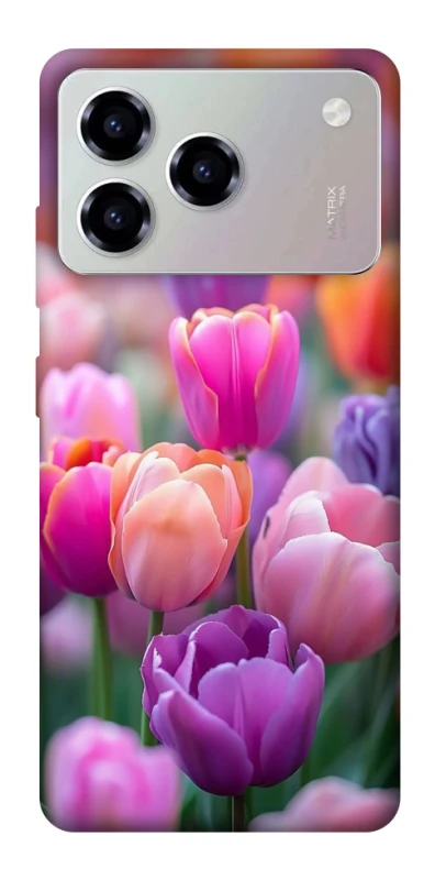 Чехол на ZTE Blade A76 Поле тюльпанов фото 1 из 1