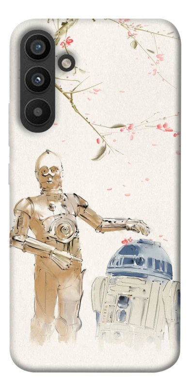 Чехол на Samsung Galaxy A34 5G Star Wars robots фото 1 из 1