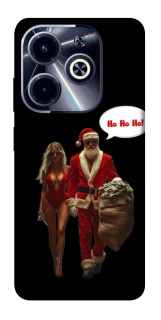 Чехол на Infinix Hot 40i Bad Santa фото 1 из 1