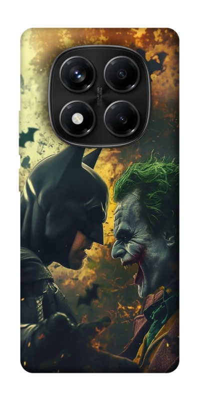 Чохол на Xiaomi Redmi Note 14 Pro 4G Batman and the Joker фото 1 з 1
