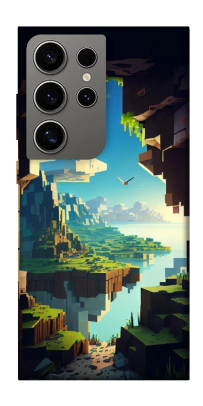 Чохол на Samsung Galaxy S24 Ultra Minecraft sunrise фото 1 з 1