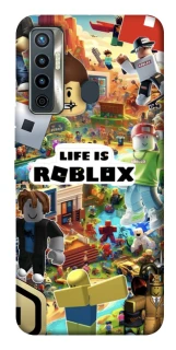 Чохол на TECNO Camon 17 Life is Roblox фото 1 з 1