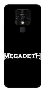 Чехол на TECNO Camon 16 SE Megadeth logo фото 1 из 1
