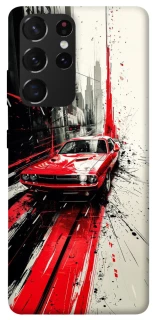 Чехол на Samsung Galaxy S21 Ultra Painted Mustang фото 1 из 1