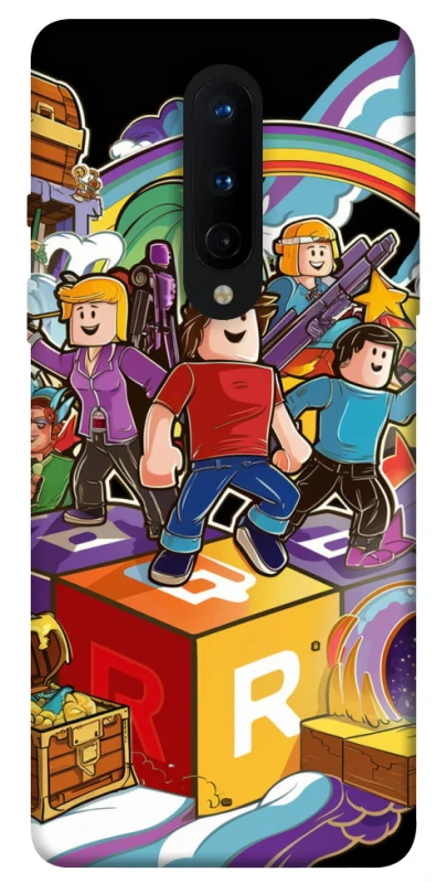 Чехол на OnePlus 8 Roblox family фото 1 из 1