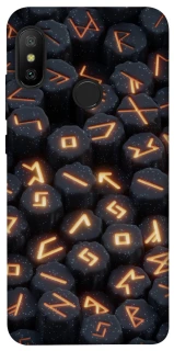 Чехол на Xiaomi Mi A2 Lite / Xiaomi Redmi 6 Pro Огненые руны фото 1 из 1