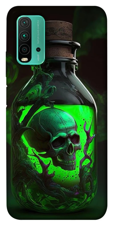 Чохол на Xiaomi Redmi Note 9 4G / Redmi 9 Power Skull bottle фото 1 з 1
