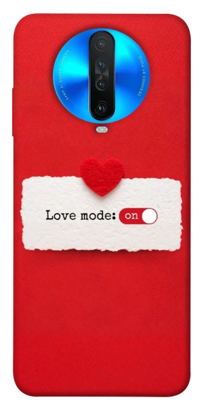 Чохол на Xiaomi Redmi K30 Love Mode ON фото 1 з 1
