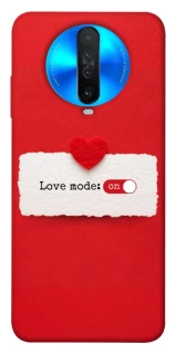 Чохол на Xiaomi Redmi K30 Love Mode ON фото 1 з 1
